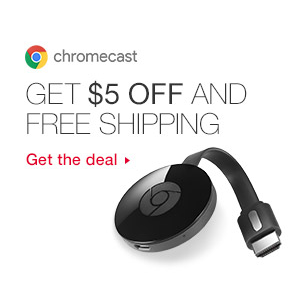 Get $5 Off & Free Shipping on Google Chromecast Audio (Ebay)