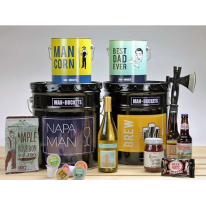 $30 to Spend on Gift Buckets for Manly Men At $15(living Social)