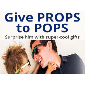 Give PROPS to POPS - Surprise him with super-cool gifts! Available at Newegg 