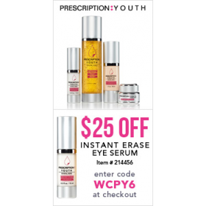 Flat $25 Off on Instant Erase Eye Serum (FragranceNet)