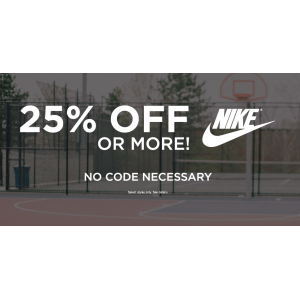 Get 25% Off Or More On Nike