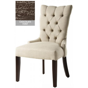 CUSTOM TUFTED-BACK DINING CHAIR At $258.70