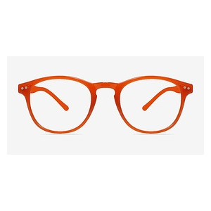 Instant Crush Orange Eyeglasses for Women At $15 (Eyebuydirect)