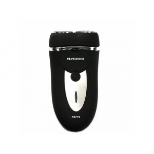 Foxnovo FS719 Double Floating Heads Rechargeable Type Men's Electric Shaver Razor with Pop-up Trimmer (Matte Black) At $ 14.99