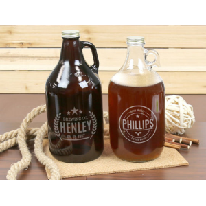 Personalized Beer Growler At $24.99(living social)