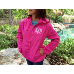 Monogrammed Rain Jacket At $29.99(living social)