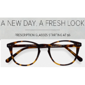 Buy Prescription Glasses Starting At $6 (Eyebuydirect)