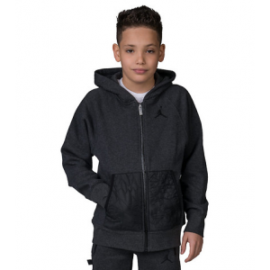 Boys AJ VII Quilted Fleece FL Zip Hoodie At $29.99 (Jimmy Jazz)