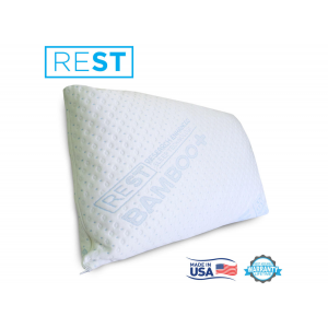REST Bamboo Memory Foam Pillow - Set of 1 or 2 At $34.99