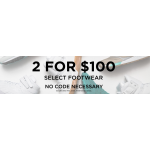 2 For $100 On Selected Footwear