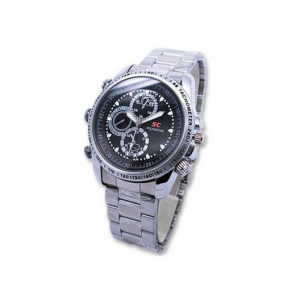 8GB Camera DVR Spy Watch with Built-In Microphone At $19.99(living social)