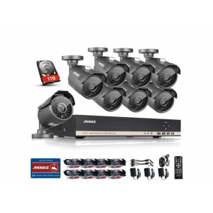 Annke 8CH 1080N Security DVR with 8x 1.3MP CCTV Cameras and 1TB Hard Drive At $289.99 (newegg)