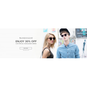 Enjoy 30% Off All Styles From This Special Sunglasses Series At Eyebuydirect