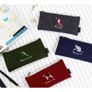 Tailorbird Pencil Pen Case Pencase Pouch Organizer Needlework Zipper Bag Box At $14.24(Ebay)