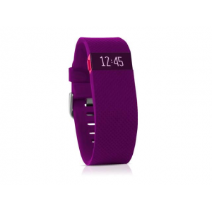 Fitbit Charge HR WristBand Plum Large At $118.99(newegg)