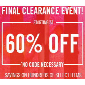 Final Clearance Event : Get Upto 60% Off on Apparel(JimmyJazz)