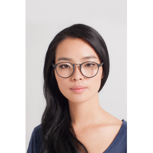 CHILLAX Matte Black/Gunmetal Eyeglasses FRAME PRICE: $15(Eyebuydirect)