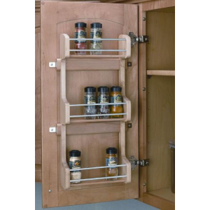 Grab Rev a Shelf Adjustable Door Mount Spice Rack At $61(Home Decorators)