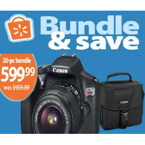 Save Upto $599.99 on 20 Pc Bundle Of Camera's At Walmart