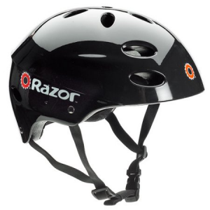 Grab Razor V17 Youth Helmet, Gloss Black At $15.58(Walmart)