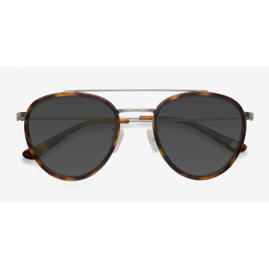 BROOKLINE Tortoise Sunglasses FRAME PRICE: $55