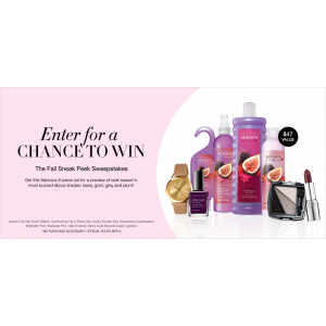 Enter For A Chance To Win The Fall Sneak Peek Sweepstakes At Avon