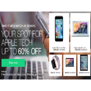 Get Upto 60% off iPhones, MacBooks and more At Ebay