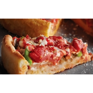 Deep-Dish Pizza Meal for Two or Four with Wine or Beer at Pizzeria Due At $35 (groupon)