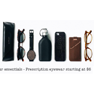 Your Essential : Prescription Eye Wear Starting At $6(Eyebuydirect)
