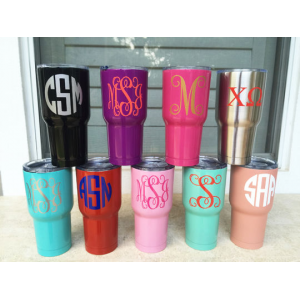 Get Personalized Stainless Steel Color-Dipped Tumbler At $26.99(LivingSocial)