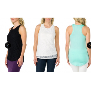 Sociology Lace Racerback Tank | Groupon Exclusive At $7.97(groupon)