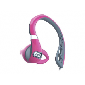 Polk Audio UltraFit 500 Mid-Flange Earphones (Pink/Gray) At $16.99