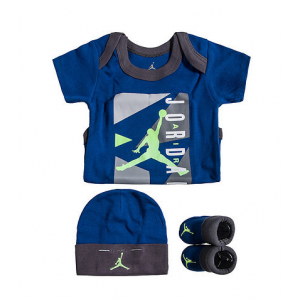 Jordan Aj Block 3 Piece Onesie At  $22.00 (jimmy jazz)