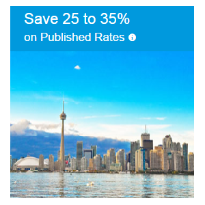 Save 25% to 35%  on Published Rates Hotels At CheapOair