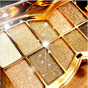 10 Colors Diamond Eyeshadow Eye Shadow Palette Makeup Cosmetic Brush Set At $1.99(ebay.com)